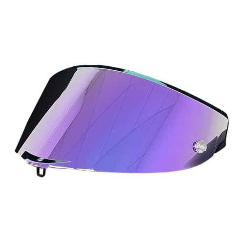 BSTOP Pista GPR Helmet Visor For AGV Pista GPRR, Pista GPR, CORSA-R Helmet Face Shield Visor Windshield Uv-protected(Revo Purple-day use only) - color: Revo Purple-day Use Only