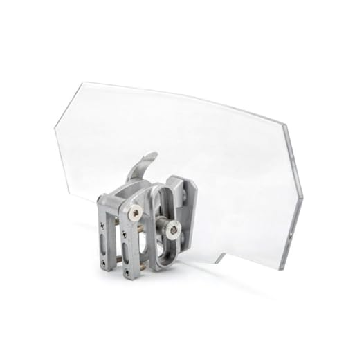 Fairing Windscreen Motorcycle Extension Spoiler Windshield Adjustable Windscreen Wind Deflector Acrylic Aluminum Alloy