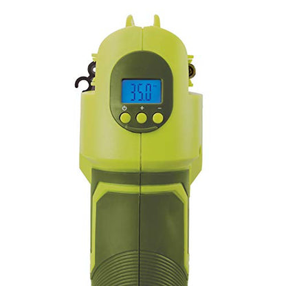 Sun Joe 24V-AJC-AJV-LTE 24V IONMAX High Volume Inflator & Portable Air Compressor Kit, w/ 2.0-Ah Battery + Charger, Storage Bag, 3 Inflation Adapters, and Nozzle Pin Attachments - style: Inflator + Compressor Kit (w/ 2.0-Ah Battery + Charger)
