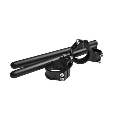 Vortex Clip-Ons 43mm (0 Degree Downward Angle) Black for Yamaha YZF-R6 1999-2004