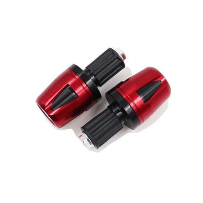 Motorcycle Handlebar Protector Frame Slider Handlebars Grips Bar Ends Universal 7/8" Vibration Heavy Weights Plug Handle Sliders For Dirt Bike(Red) - color: Red