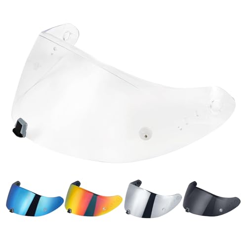 T520 Visor Full Face Helmet Shield Compatible with T520/ ST1400/ R1 Air Motorcycle Replacement Accessories (Clear) - color: Clear