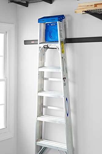Rubbermaid Fasttrack Ladder Hook Garage Wall/Ladder Hanger Wall Mount and Heavy Duty Organization for Home/Garage/Wall/Shed (Pack of 6) - size: 1 Count (Pack of 6), style: Ladder Hook