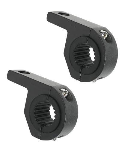 Bylikeho 2PCS Light Bar Mounts, Car Accessories 0.75" 1" 1.25" Bull Bar Mounting Brackets for Car Motorcycle