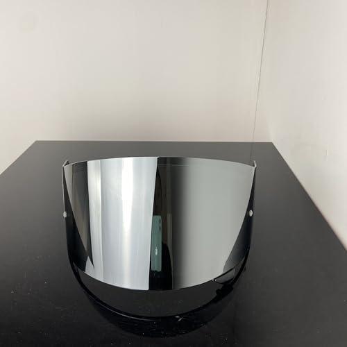 CPB-1V Helmet Shield for GLAMSTER,Replacement Motorcycle Helmet Visor Compatible with GLAMSTER (Silver) - color: Silver
