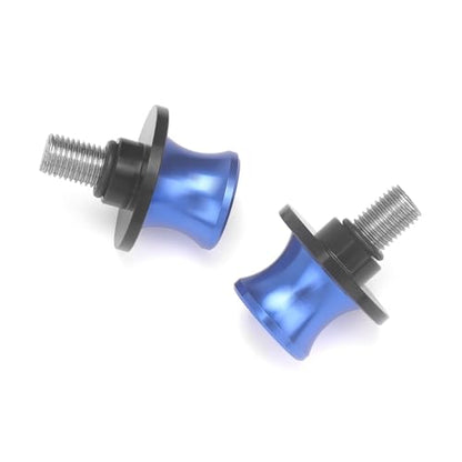 10MM 675SS Swing Arm Spools Sliders Fit For CFMOTO 675SS Stand Frame Slider Crash Bar Accessories,CNC T6061 Aluminum (Blue) - color: Blue