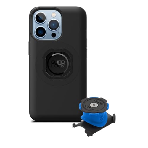 Quad Lock Stem/Handlebar Bike Phone Holder Kit with MAG Phone Case for iPhone 13 Pro - size: iPhone 13 Pro