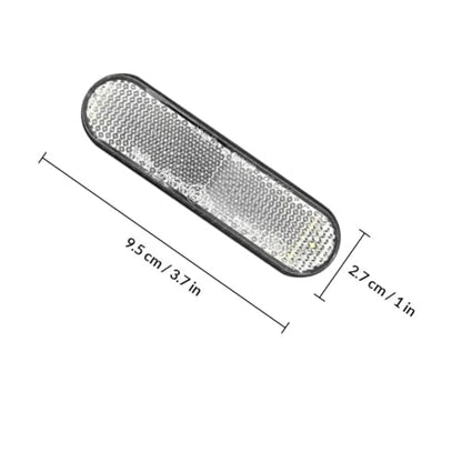 Cabilock 2 Pack Motorcycle Rear Brake Light Led Reflector 24 Led Side Marker Lights Waterproof for Motorbike Tail Brake Lamp