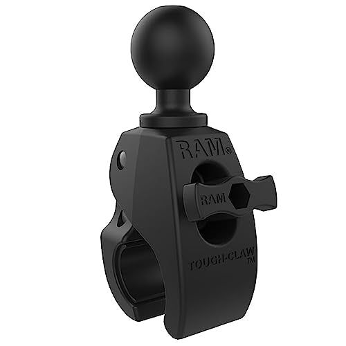 RAM MOUNTS Tough-Claw Medium Clamp Base with C Size 1.5" Ball, Rail Mount for 1"-1.6" Bars, Tool-Less Installation RAP-404U - size: Medium Clamp