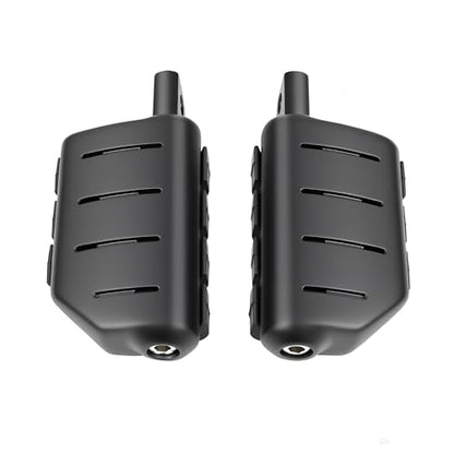 Matte Black Male Mount Lion Paw Footrests Footpegs Fit for Motorycle Harley Touring Glide - color: Black#3