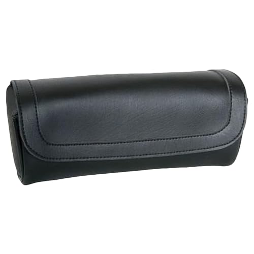 Daniel Smart Motorcycle Large Tool Bag - Premium Synthetic Leather with Classic Black Design - style: Ds5701