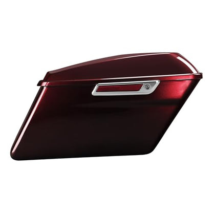 HR3 Twisted Cherry Hard Saddlebags Compatible with 2018-2019 Road Glide FLTRX 2018 Street Glide Special FLHXS Ultra Limited FLHTK Ultra Limited Low FLHTKL - color: Twisted Cherry