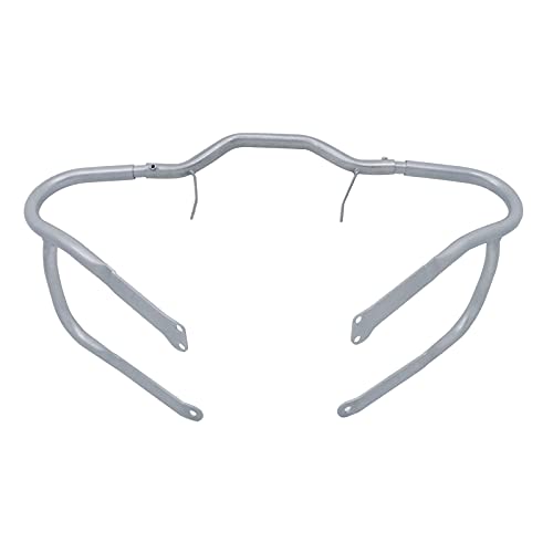 CHIFUN Engine Guard Front Highway Crash Bars Steel Replacement for BMW R1200RT 2005-2013 Silver Motorcycle Frame Protection Bars - color: Silver