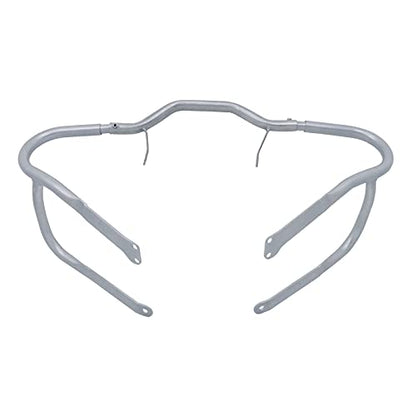 CHIFUN Engine Guard Front Highway Crash Bars Steel Replacement for BMW R1200RT 2005-2013 Silver Motorcycle Frame Protection Bars - color: Silver