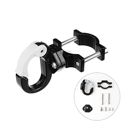 Universal Hanger Hook for Electric Scooter - Hanging Adjustable Pothook for Poles (20mm - 37mm in Diameters) Different Screws Meet Different Need Like Scooter,Bike,MTB,Motorcycle, Bicycle