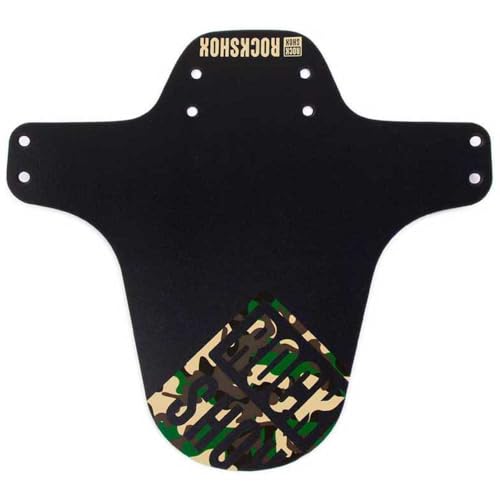 RockShox MTB Fender Black with Green Camouflage Print | bike-fenders - color: Green Camo