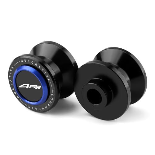 8mm CNC Aluminum Motorcycle Swingarm Spools Sliders Rear Stand Frame Sliders Compatible With Ninja ZX4RR 2026 2025 2024 2023 ZX-4RR ZX400 ZX4RR Accessories (Blue) - color: blue
