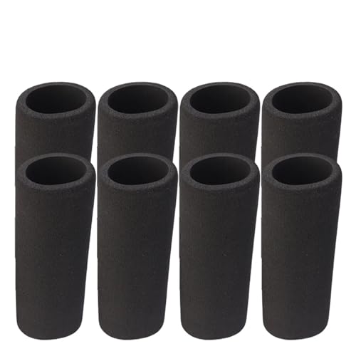 Foam Anti-Slip Handle Levers Compatible with Most Motorcycles Handlebar Cover Anti Vibration Comfort Grip Sleeve - color: 8pcs