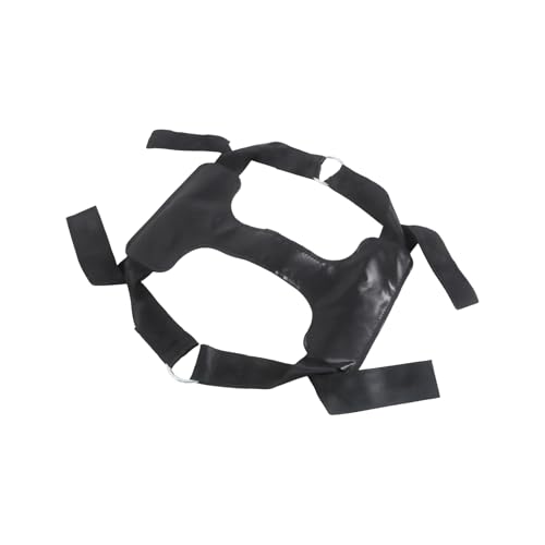 MOTO4U Universal Motorcycle Rear Wheel Tie Down Strap in Upgrade Black - color: Upgrade Black
