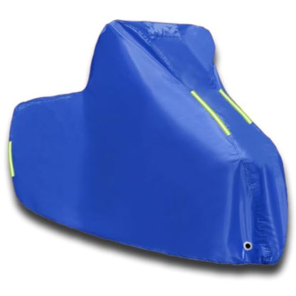Outdoor Motorcycle Cover for Bintelli Spark 49 |All Weather Waterproof Motor Bike Covers Moped Protective Tarpaulin Oxford UV Rip Dust with Reflective Strips and Lock Hole - size: for Spark 49