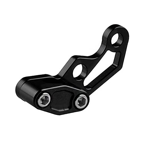 Universal Motorcycle Brake Cable Clip Oil Pipeline Clamp Aluminium Brake Clutch Wire Oil Pipe Cable Clamp Fit for Yama-ha Hon-da - color: Black
