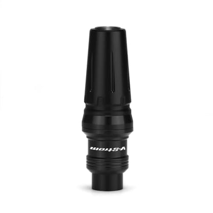 Motorcycle Exhaust Sliders Crash Protector Compatible with S.uzuki Vstrom 800 800DE DL800 DE/Adventure/Touring 2023 2024 2025 | Frame Slider Falling Protection V-Strom 800 Accessories (Black) - color: black
