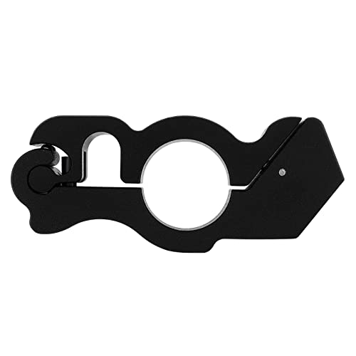 Windance Motorcycle Anti Theft Lock,Heavy Duty Front Brake Lock,Throttle Grip Clutch Brake Lever Handlebar Protection (Black, L) - color: Black