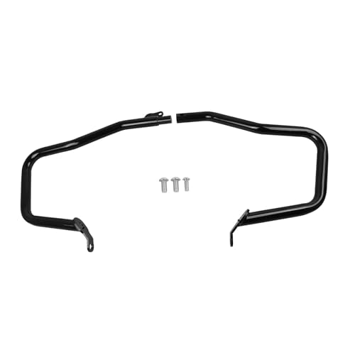 Highway Crash Bar Engine Guard Replacement for BMW R18 2020-2025 R18 B 2021-2025 R18 Classic Transcontinental 2021-2025 R18 Roctane 2023 2024 2025(Black) - color: Black