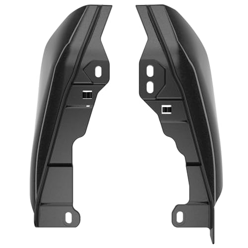 Advanblack 2025 Road Glide Mid Frame Air Deflectors Heat Shields Deflector for Harley Touring '09-'25 Harley RG, Street Glide, Road King (Hot Lap) - color: Hot Lap