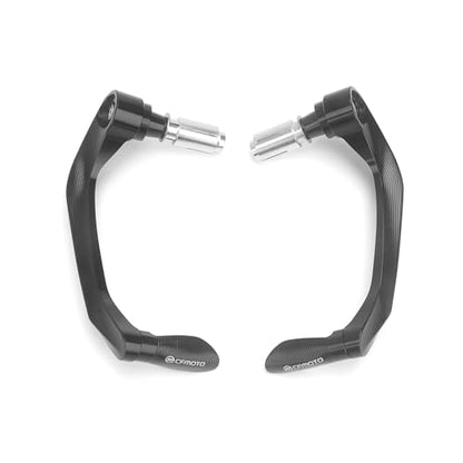 Motorycle Brake Clutch Lever Handguards Protector for CFMOTO 450SS 450NK 250SR 7/8'' Handlebar CNC Aluminum Hand Guards (Black) - color: Black