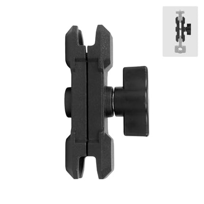 Double Socket Arm,Extension Arm Compatible with Mounts Any B Size 1" Ball Head Components & Bike Motorcycle Car Phone Mount Holder with 1'' Ball Adapter, Aluminum Alloy & Medium 3.54", 75002 - size: Medium socket arm