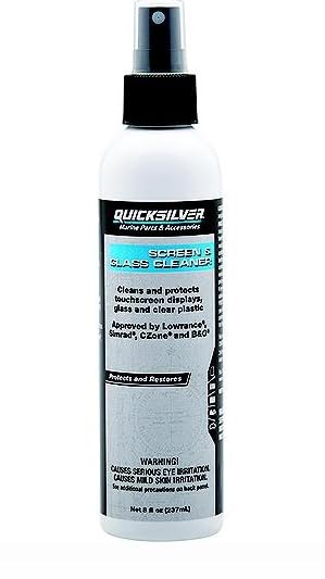 Quicksilver Screen & Glass Cleaner, 8 oz, Cleans and Protects Touchscreens