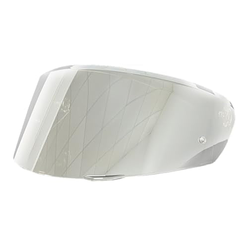 New K3(Size S,M,L) Helmet Visor Replacements,UV Protection Helmet Shield Visor Windshield Compatible with AGV K3 DOT(E2206) Helmets,2023 Model (Revo Clear Silver) - color: Revo Clear Silver-day and Night Use