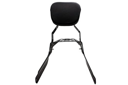 YHMOTO Passenger Sissybar Backrest with Luggage Rack Fits for Honda VTX 1300 1800 N/R/S Models 2002-2008 (Black) - size: Black
