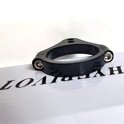 48mm CNC Aluminum Motorcycle Fork Tube Brackets Steering Damper Frame Mounting Clamp Foot Fixer Hardware Parts Stabilizer Universal - size: 48mm