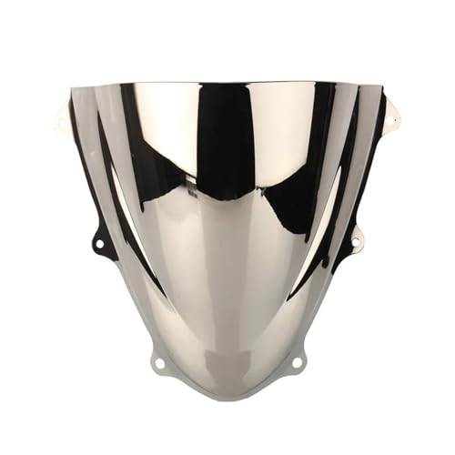Windscreen Wind Deflectors Windshield Windscreen for Su&zuki GSXR 600 750 GSXR600 GSXR750 2011-2022 Motorcycle Wind Screen Wind Deflector Flyscreen, Silver - color: Silver