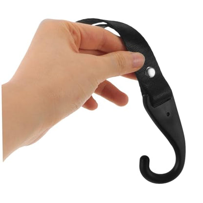 2pcs Hooks Easy Install Handlebar Holders for Helmets Gloves and Keys Material No Drill Required Capacity for