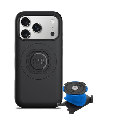 Quad Lock Stem/Handlebar Bike Phone Holder Kit with MAG Phone Case for iPhone 17 Pro - size: iPhone 17 Pro