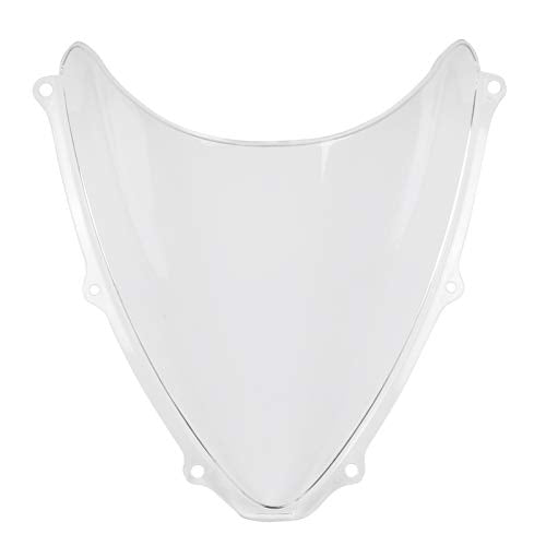 Motorcycle Windscreen PC Wind Deflector Fit for GSXR 600/750 K6 2006 to 2007 Replacement Parts(Transparent)