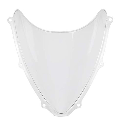 Motorcycle Windscreen PC Wind Deflector Fit for GSXR 600/750 K6 2006 to 2007 Replacement Parts(Transparent)