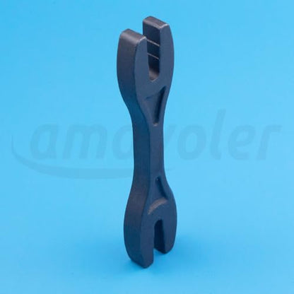 6 in 1 Forgged Steel Spoke Spanner Wrench Tensioner Adjuster Tools Replacement Parts Fits for Motorcycle Honda Yamaha Kawasaki Suzuki Pit Dirt Bike Etc.