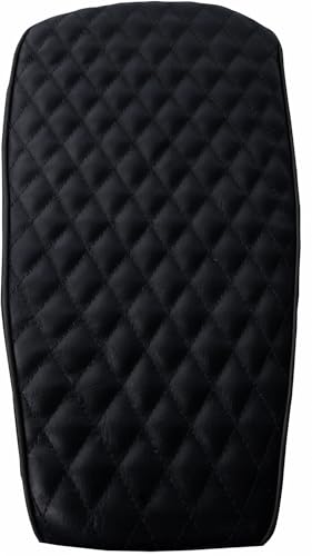 JMCHstore Black Diamond Stitch Retro Upgraded 17'' Seat Cover for Coleman BT200X Mini Bike 196cc, Hisun 200-7 for Viper 200cc Trail Bike Cushion Replacement Parts - color: Black Stitch