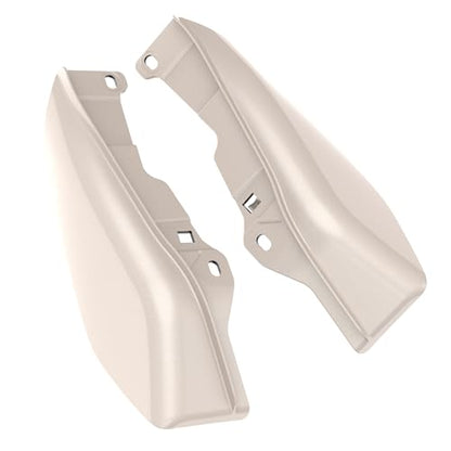 Mid Frame Air Deflectors Heat Shield Fit for Harley Touring 2009-2026 White Sand Pearl - color: White Sand Pearl