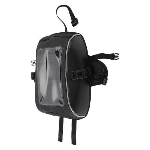Motorcycle Tank Bag Large Capacity 1680D Storage Bag w Phone Holder Universal Fit for Ryker 600 900 Rally Edition Quick Release Magnetic Mount System