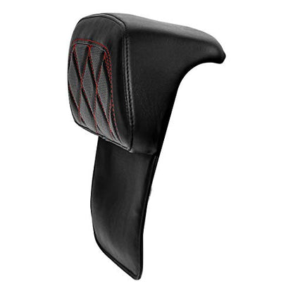 Razor Chopped Trunk Backrest Pad Fits For Harley Touring 2014-2023 Tri Glide Road King Street Glide Road Glide Electra Glide Pack - color: Style D# 2