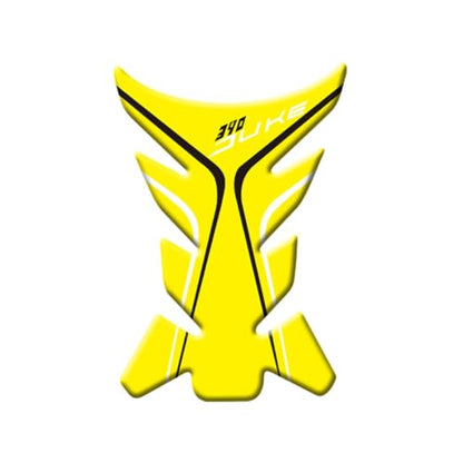 AL-mart Motorcycle Gas Cap Tank Pad Sticker Decal Protector Anti-Slip Heat Insulation Fits for KTM 125/200/390 Duke - color: Yellow