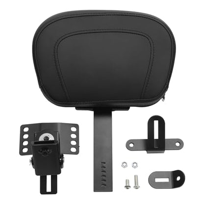 TCMT Motorcycle Adjustable Driver Backrest Plug-In Rider Backrest Fit For Harley Davidson Touring Electra Glides Road Glide Road King Street Glide 1997-2025