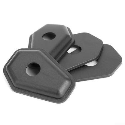 Motorcycle Turn Signal Indicator Spacer Adapter for Suzuki GSXR SV650S SV1000S GSF600 Bandit TL1000S Black Plastic Direct Fit 4pcs