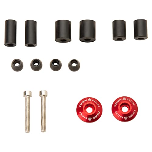 Tusk Bar Ends (Red) - color: Red