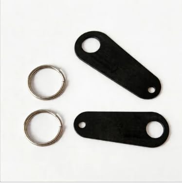 Motorcycle Bell Hangers Guardian Bell Hanger with Split Ring, 2 Pieces Luck Riding Bell Hangers, Universal Fit for Any Bells